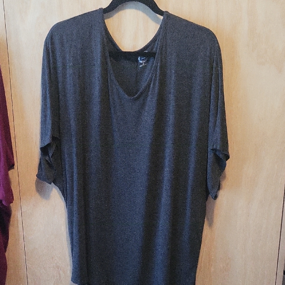 Maurices Charcoal Casual Tee